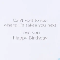 Love You Birthday Greeting Card for Son