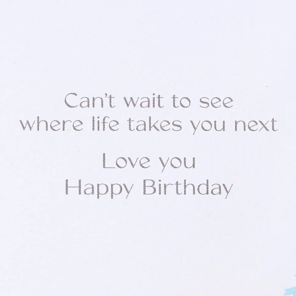 Love You Birthday Greeting Card for Son