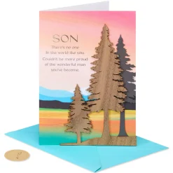 Love You Birthday Greeting Card for Son