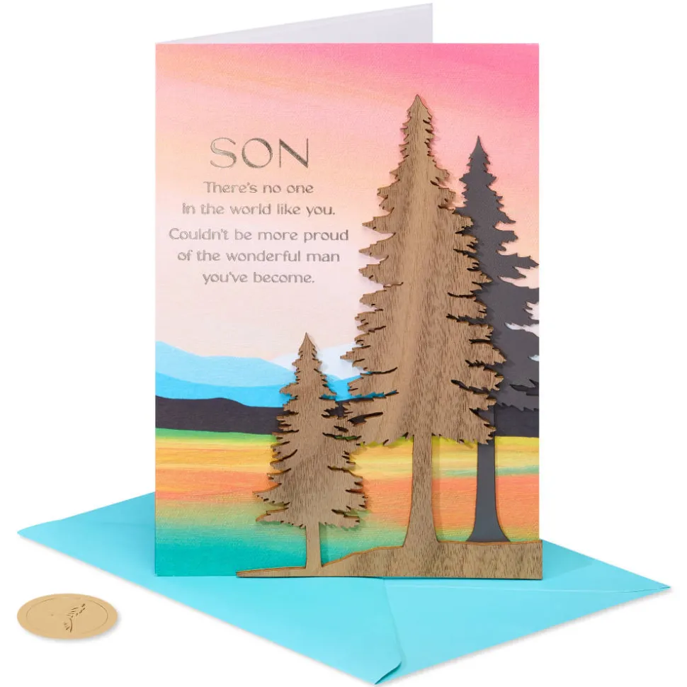 Love You Birthday Greeting Card for Son