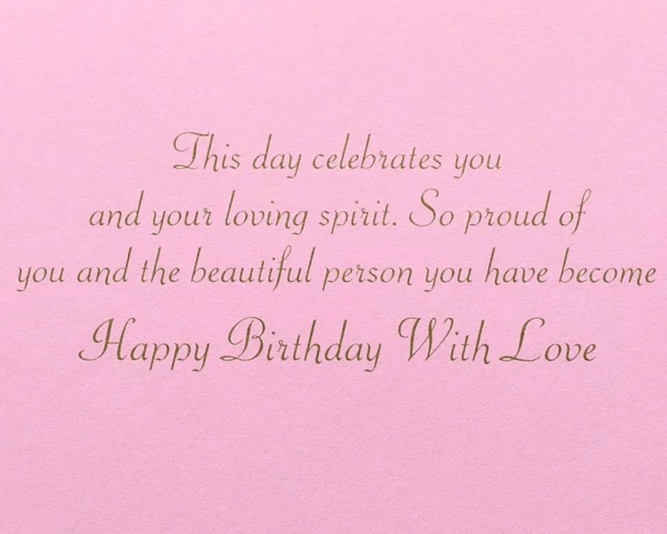 Loving Spirit Birthday Greeting Card for Daughter