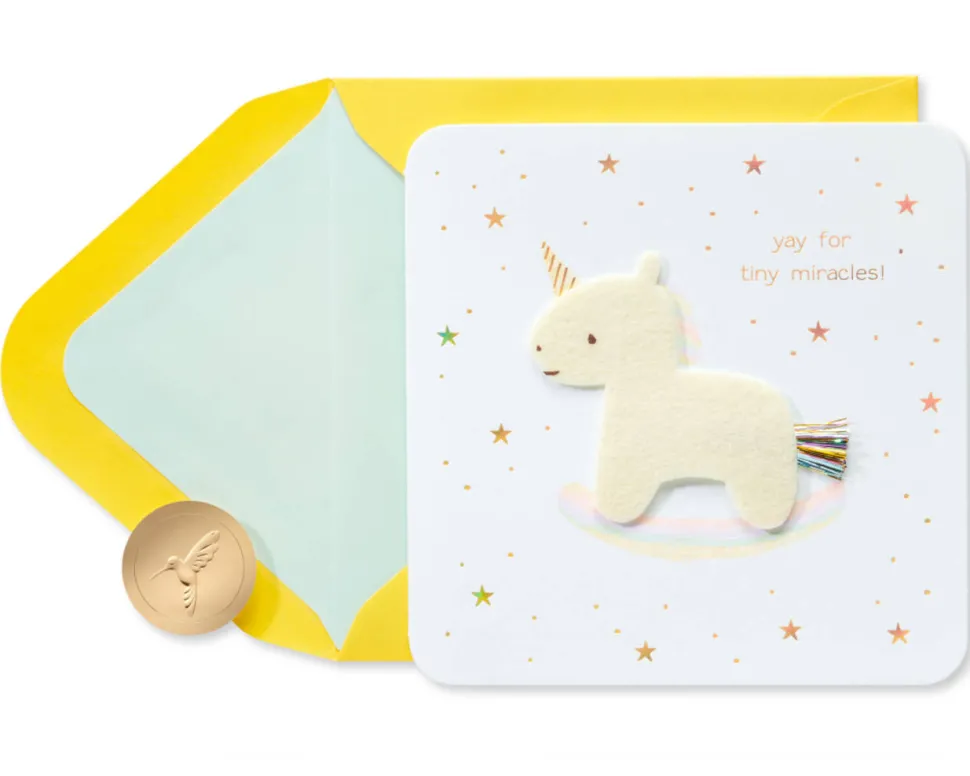 Magic Baby New Baby Greeting Card