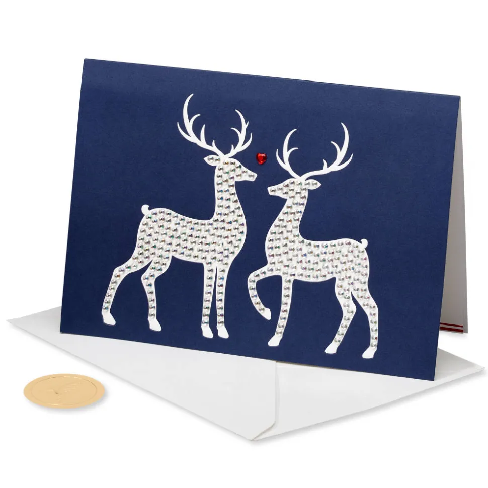 Magic of the Season Romantic Holiday Greeting Card