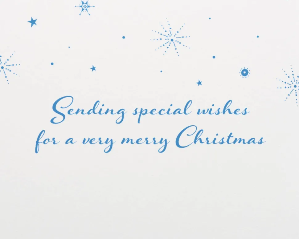 Magical Row of Holiday Christmas Trees Holiday Boxed Cards, 14-Count