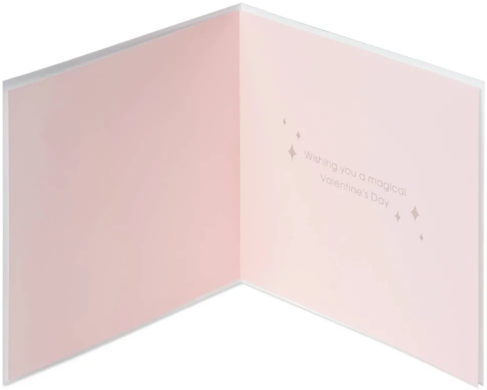 Magical Unicorn Valentine’s Day Greeting Card