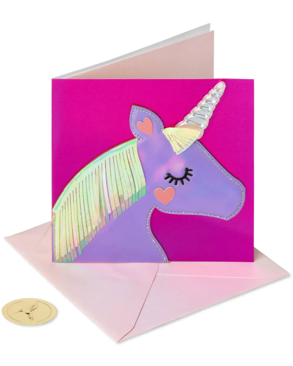 Magical Unicorn Valentine’s Day Greeting Card