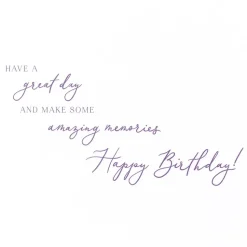 Make Some Amazing Memories Birthday Greeting Card – Designed by Bella Pilar
