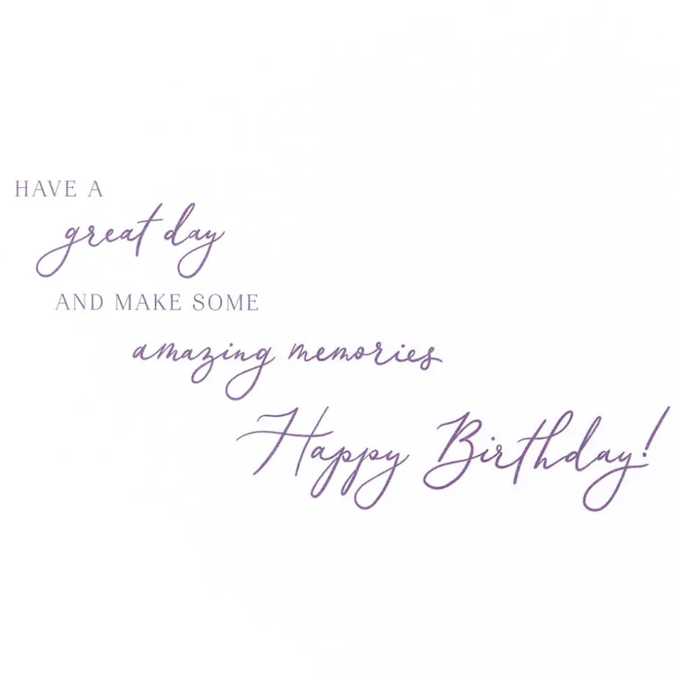 Make Some Amazing Memories Birthday Greeting Card – Designed by Bella Pilar