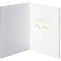Make Your Lives Brighter Wedding Greeting Card