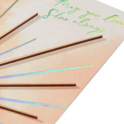 Make Your Lives Brighter Wedding Greeting Card