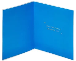 May The Force Be With You Star Wars Graduation Greeting Card