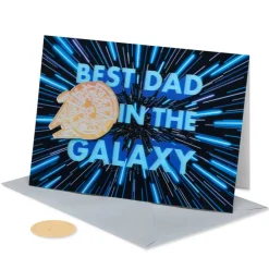 May The Force Be With You Star Wars Father’s Day Greeting Card