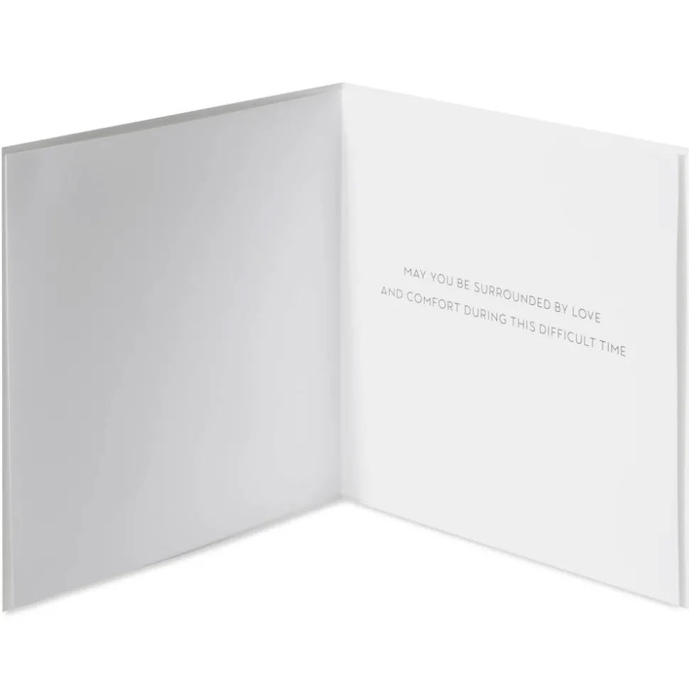 May You Be Surrounded by Love Sympathy Greeting Card
