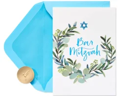Mazel Tov Bar Mitzvah Greeting Card