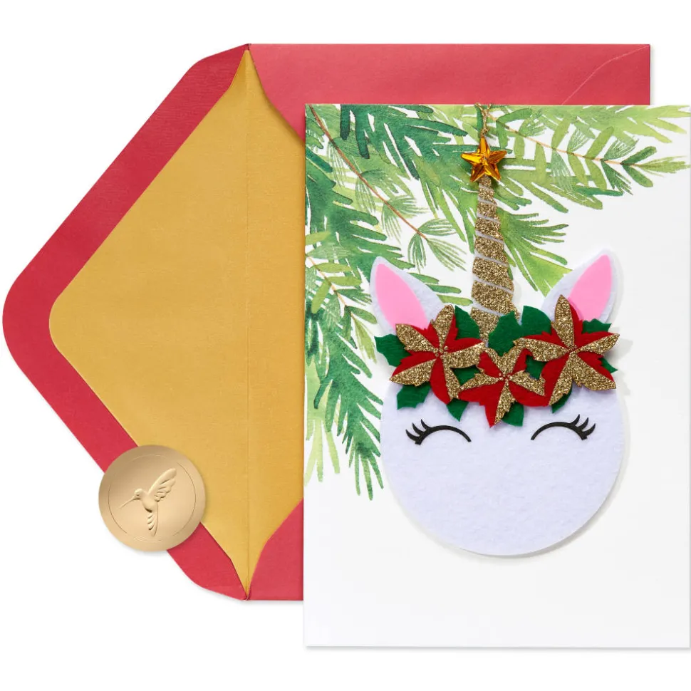 Merry and Magical Holiday Greeting Card for Kids
