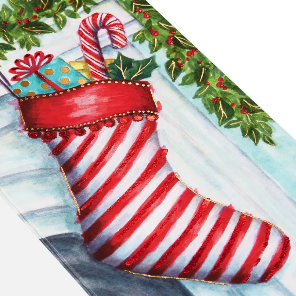 Merry Wishes Christmas Boxed Cards with Envelopes – Designed by Bella Pilar, 16-Count