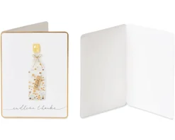 Message in a Bottle Thank You Greeting Card Bundle, 2-Count