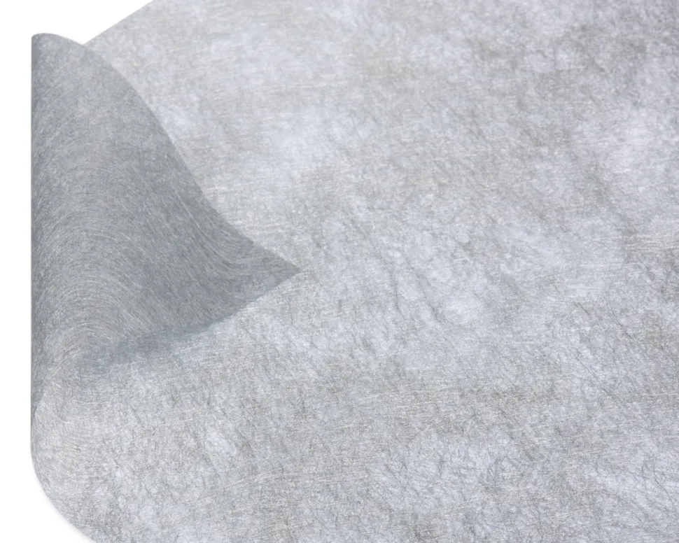Metallic Silver Tissue Paper, 4-Sheets