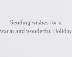 Metallic Snowflakes Holiday Boxed Cards, 16-Count