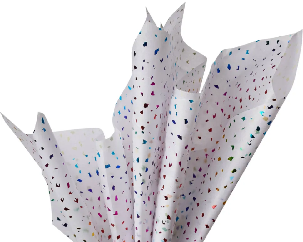 Metallics Holiday Tissue Paper, 16 Sheets