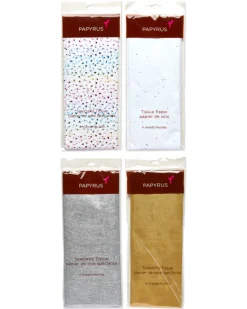 Metallics Holiday Tissue Paper, 16 Sheets