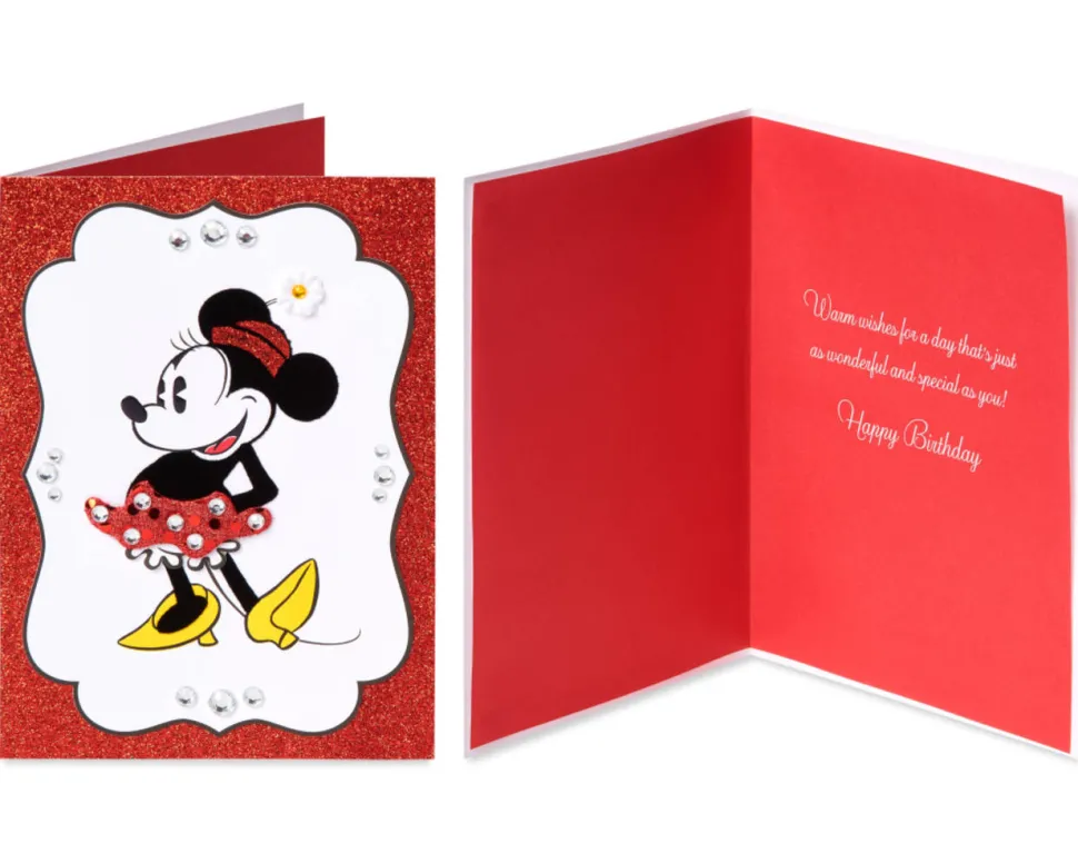 Mickey and Minnie Mouse Blank Card Bundle, 3-Count