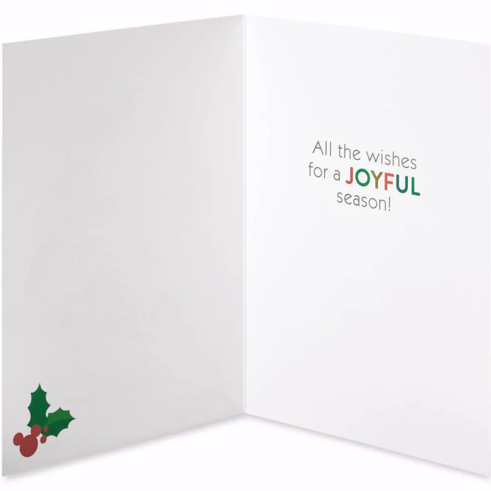 Mickey and Minnie Mouse Disney Holiday Boxed Cards, 14-Count