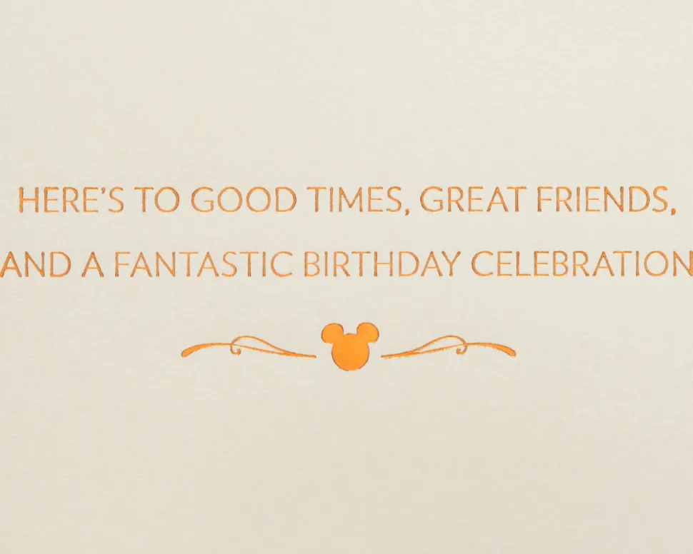 Mickey Birthday Greeting Card