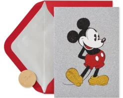 Mickey Mouse Blank Greeting Card