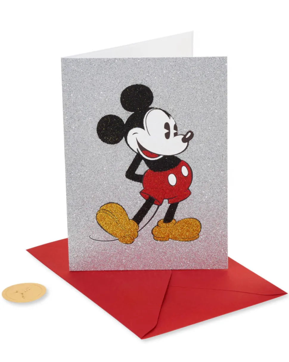 Mickey Mouse Blank Greeting Card