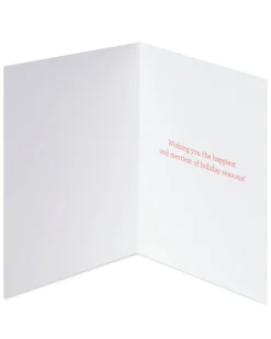 Mickey Mouse Disney Holiday Ornament Christmas Boxed Cards, 20-Count