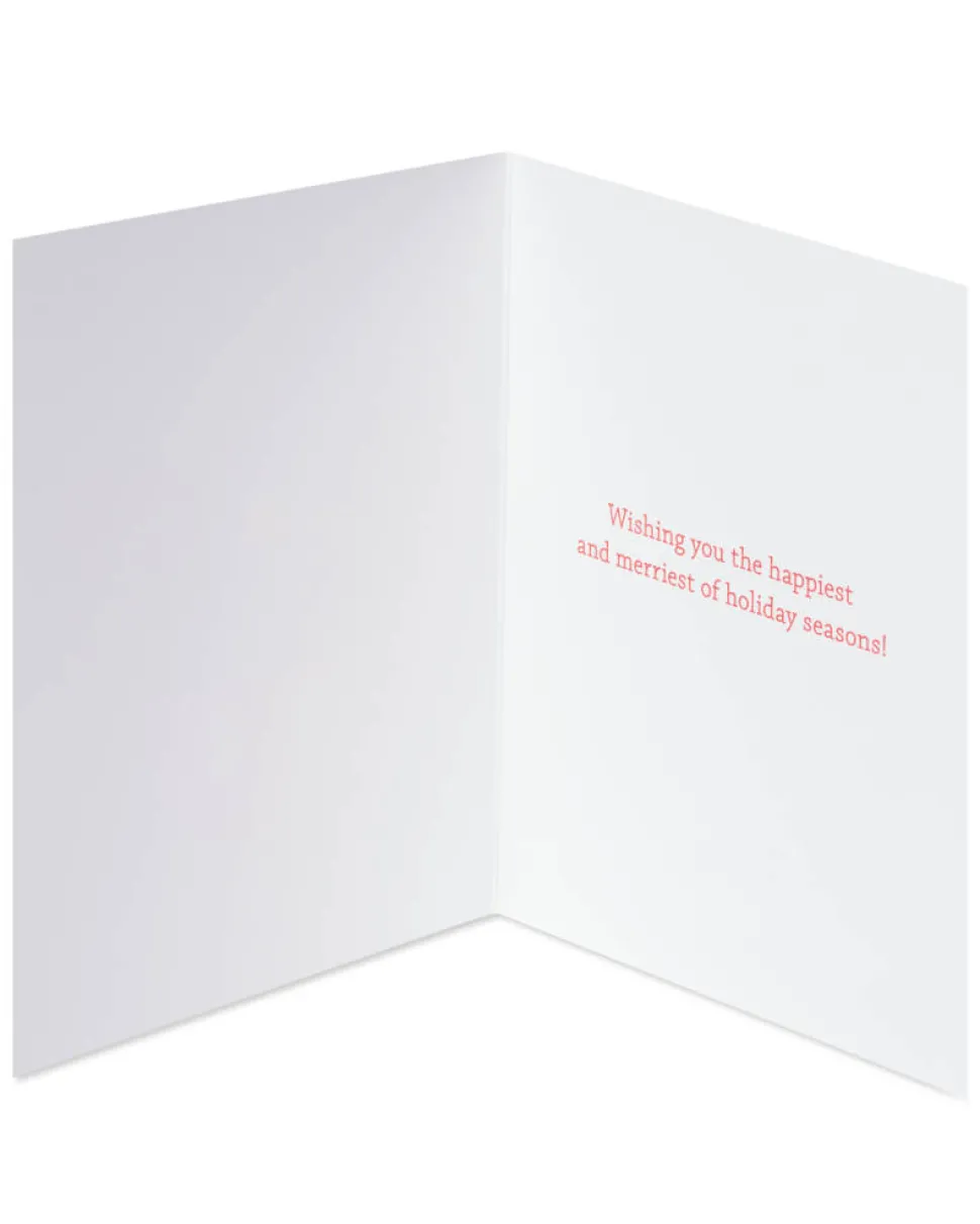 Mickey Mouse Disney Holiday Ornament Christmas Boxed Cards, 20-Count