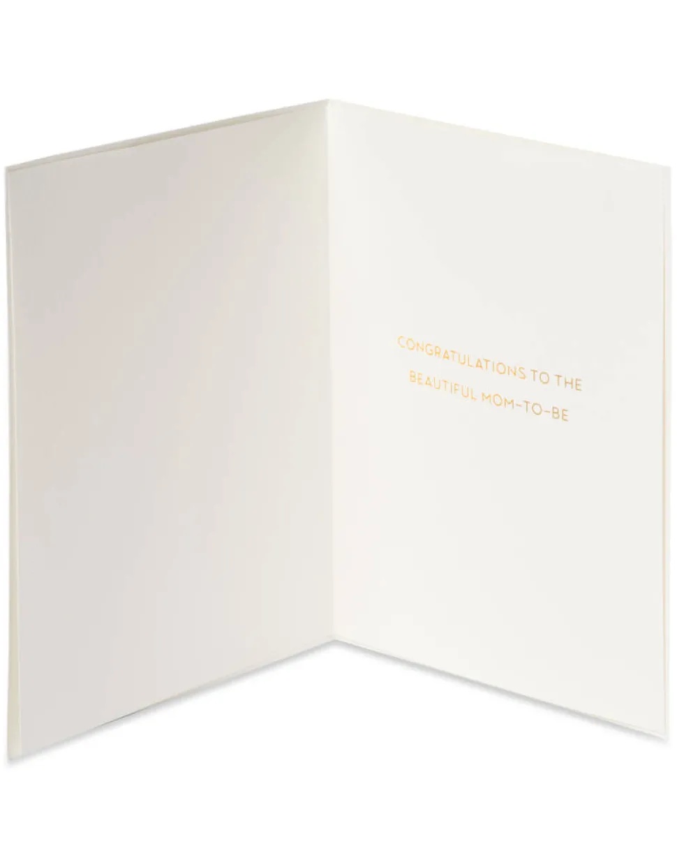 Mom To Be Bump New Baby Greeting Card