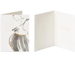 Mom-to-Be Baby Shower Greeting Card Bundle, 2-Count