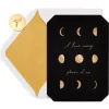 Moon Cycles Anniversary Greeting Card