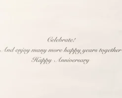 More Happy Years Anniversary Greeting Card for Couple