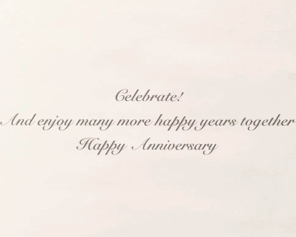 More Happy Years Anniversary Greeting Card for Couple