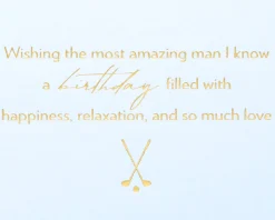 Most Amazing Man Birthday Greeting Card for Husband