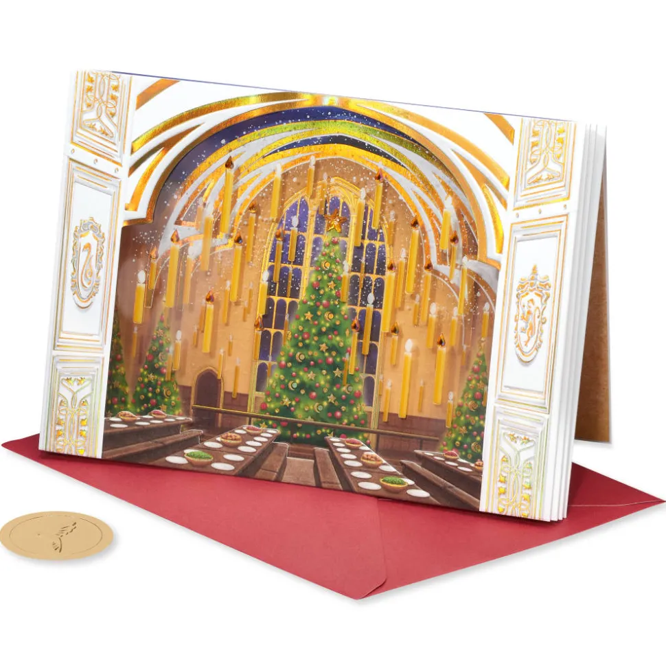 Most Festive Yule Season Harry Potter Christmas Greeting Card