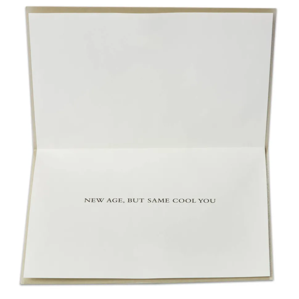 Motorcycle Guy Birthday Greeting Card