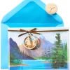 Mountain Range Birthday Greeting Card