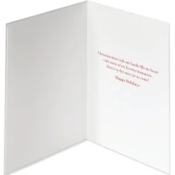 My Favorite Memories Christmas Greeting Card for Sister