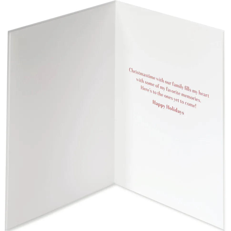 My Favorite Memories Christmas Greeting Card for Sister
