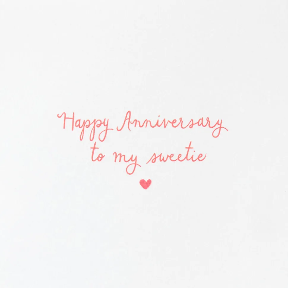 My Sweetie Heart Anniversary Greeting Card