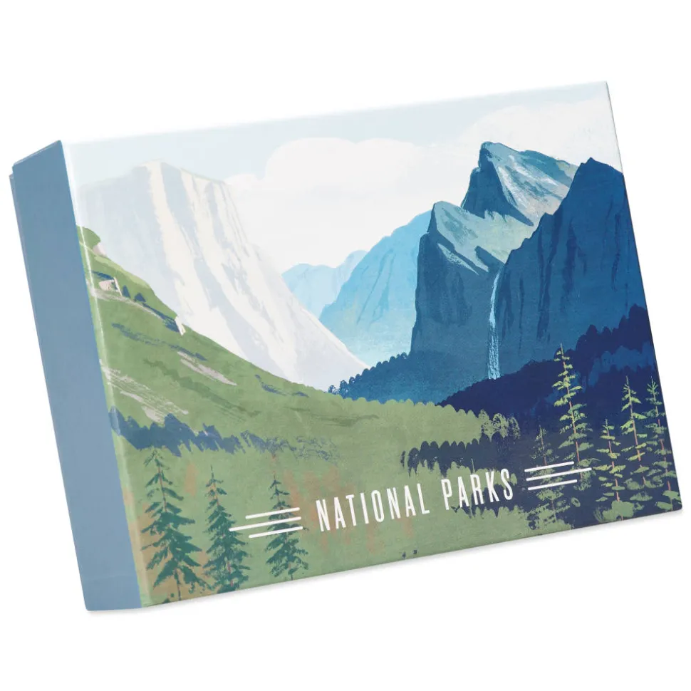 National Parks Blank Note Cards with Envelopes, 20-Count
