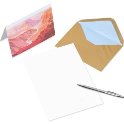 National Parks Blank Note Cards with Envelopes, 20-Count