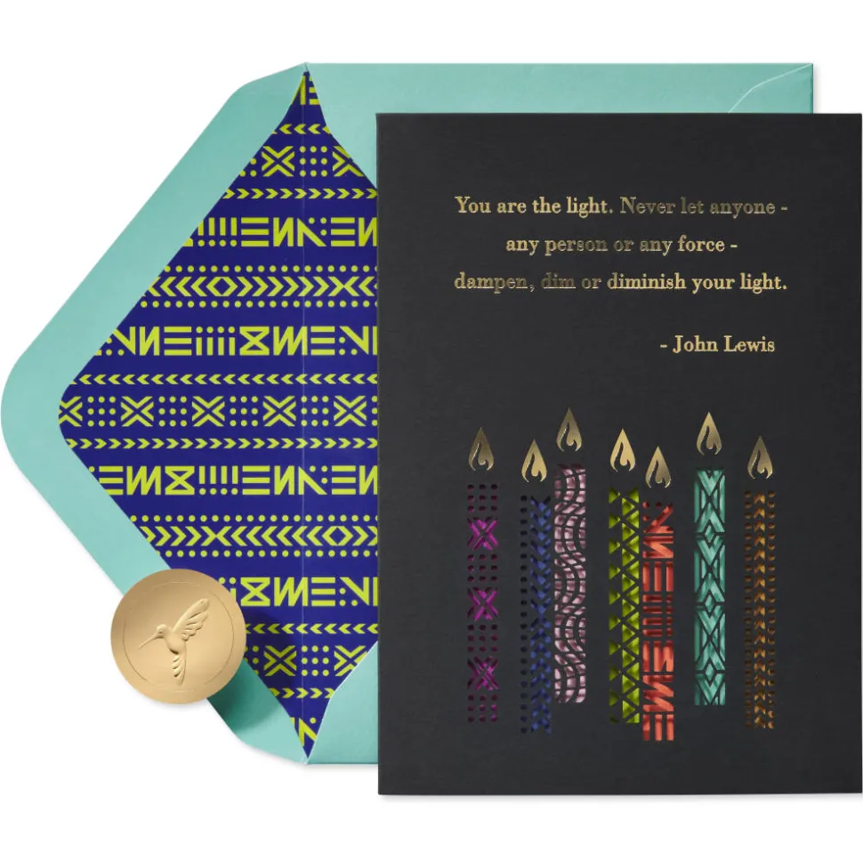 Never Let Anyone Diminish Your Light Birthday Greeting Card