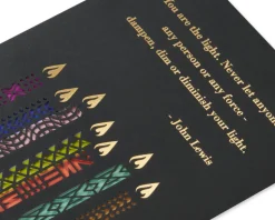 Never Let Anyone Diminish Your Light Birthday Greeting Card