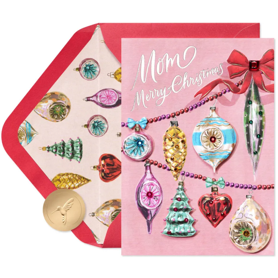 New Memories to Come Christmas Greeting Card for Mom