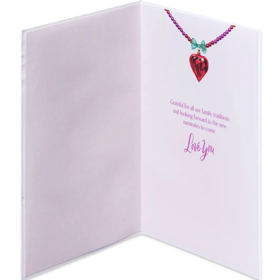 New Memories to Come Christmas Greeting Card for Mom